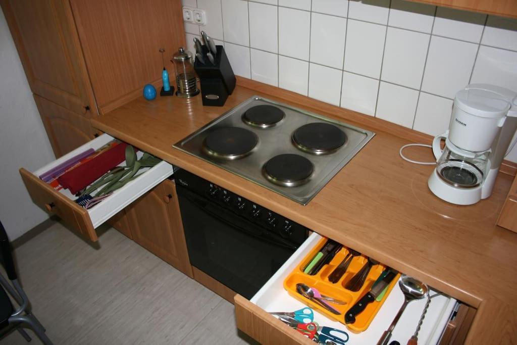Ruhig Und Doch Zentral Apartment Erfurt Exterior foto